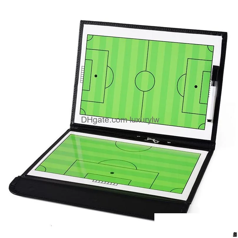 Balls 54cm Foldable Magnetic Tactic Board Soccer ing s Tactical Board Football Game Football Training Tactics Clipboard 2212065477227