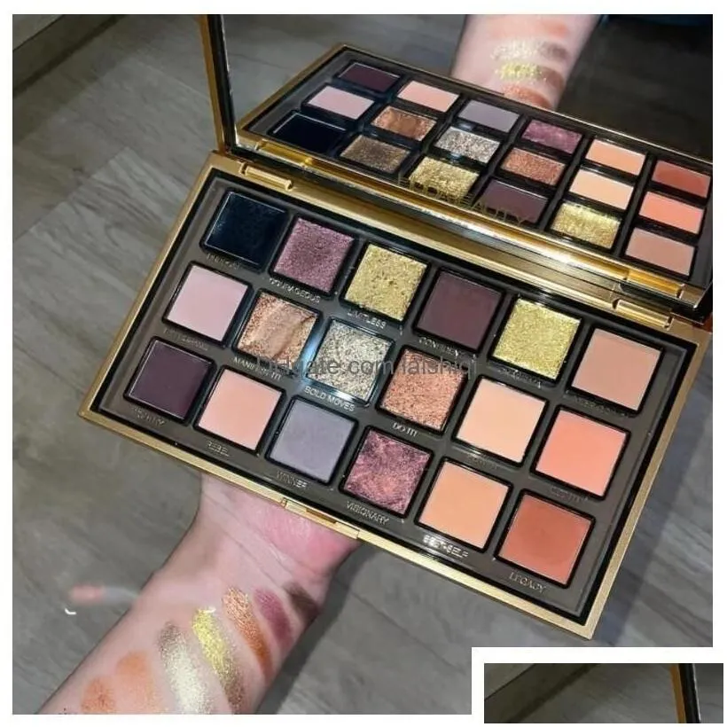 eye shadow face beauty 18 shades nude and empowered eyeshadow palette drop delivery health makeup eyes dhjxz