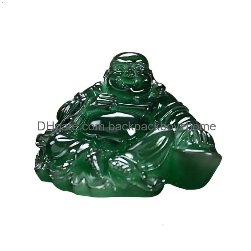change color tea pet buddha statue fengshui figurine craft ornament home decor 240124
