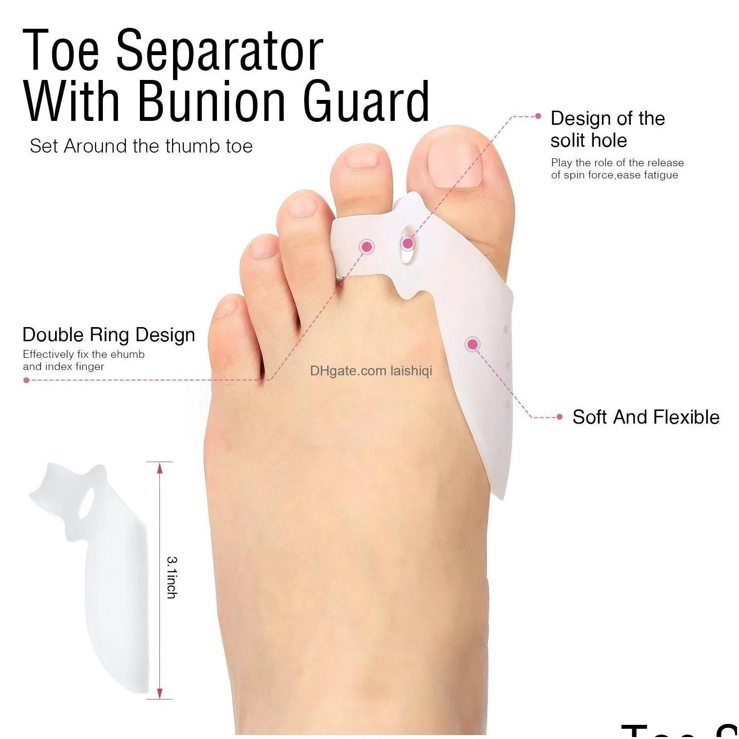 foot treatment bunion corrector protector sleeves kit for cure pain in big joint tailors hallux valgus hammer separators drop delive