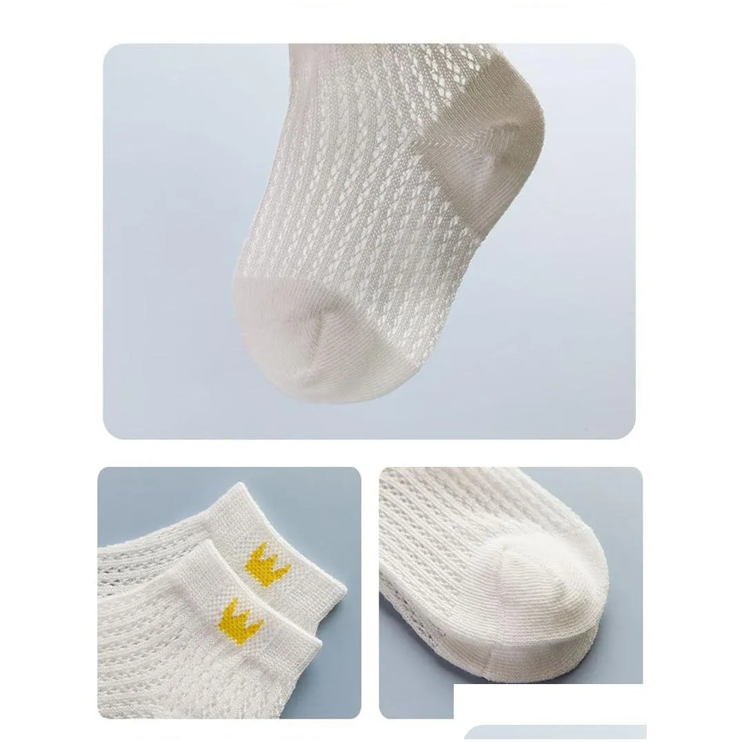 Custom Clothing Fabrics&Accessories Oc Qq3001 Diy Customized Childrens Socks Garten Paradise Cotton Wholesale With Pattern Identifica Dhmd7