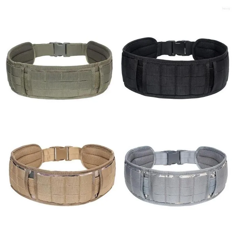 Waist Support Band Adjustable Hunting Belt Portable Buckle Girdle For Outdoor Activity CP