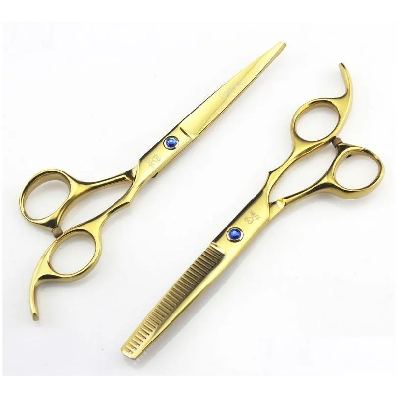 JOEWELL 5.5 inch/6.0 inch 4 colros hair scissors cutting / thinning scissors blue/balck /rainbow/gold