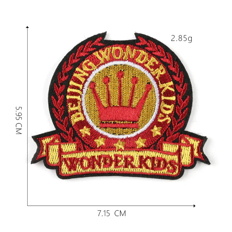 Sewing Notions & Tools Mti Diy Applique Embroidered Es On Kids Clothes Iron For Clothing Shoes Bags Stickers Cartoon Badges Drop Deli Dhou2
