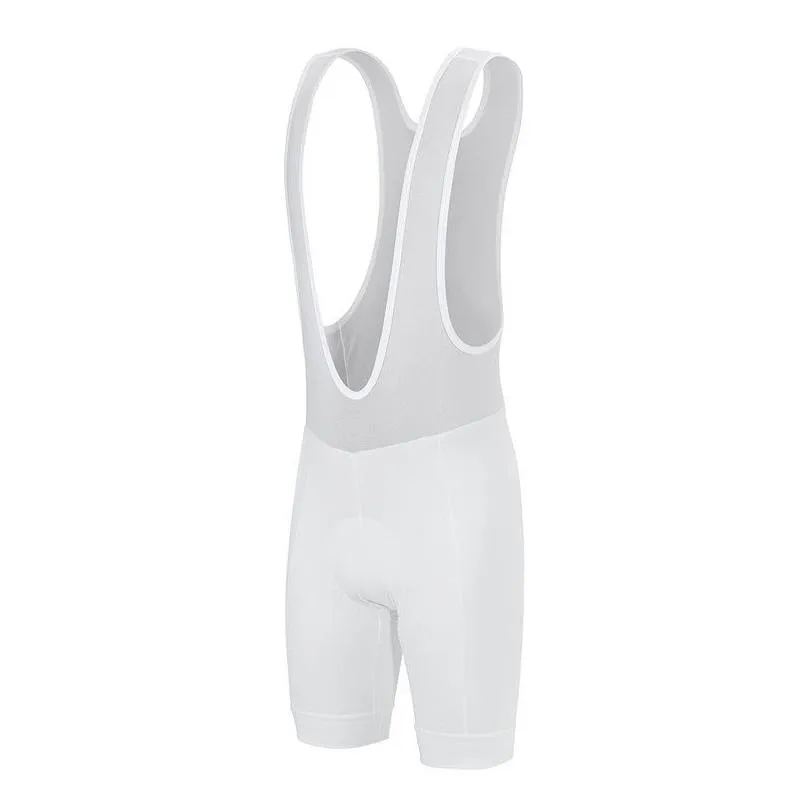 Full White Full blackCycling Bib Shorts Gel Pad Cycling Shorts Summer breathable Bike Short Pants Bottom Ciclismo quality4989646