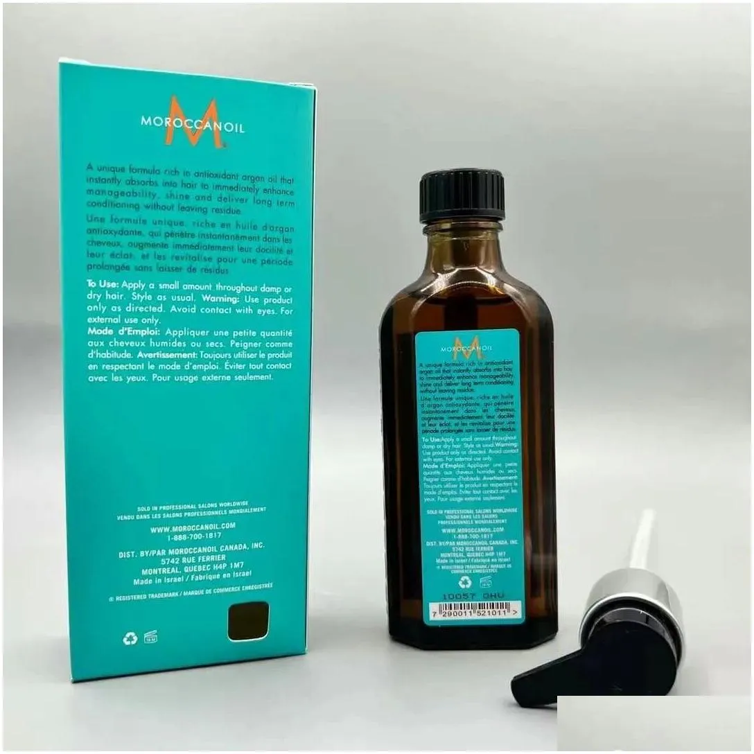 Morocccan oil Treatment for all hair types pour fous les types de cheveus Hairs Cares 100ML