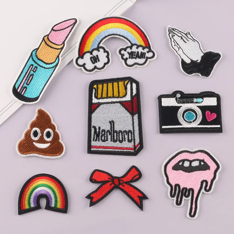 Sewing Notions & Tools Mti Diy Applique Embroidered Es On Kids Clothes Iron For Clothing Shoes Bags Stickers Cartoon Badges Drop Deli Dhqcf