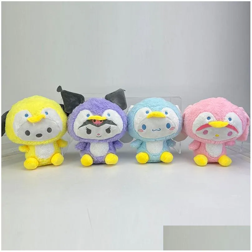 Wholesale cute Penguin Melody plush toys Children`s games Playmates Holiday gifts Room decoration doll machine prizes