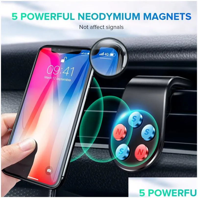 Sell Convenient Practical Magnetic Car Phone Holder Mount Stand for Car Universal Mini Cooper Interior Accessories7477662