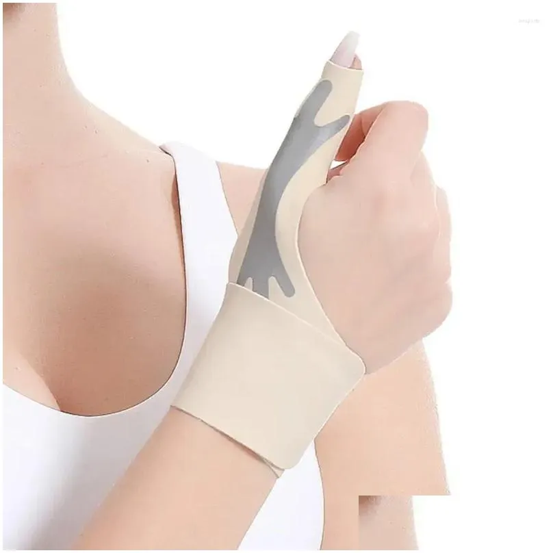 Wrist Support Compression Brace Breathable Ultra-thin Thumb With Fastener Tape For Joint