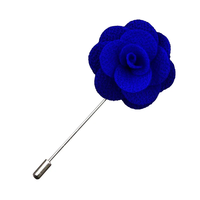 Pins, Brooches Mens Lapel Pins Handmade Rose Flower Boutonniere Stick For Man Suits Jewelry Accessories Drop Delivery Dhgcb