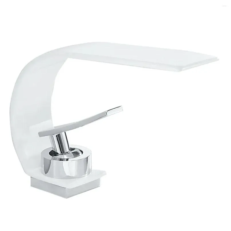 Bathroom Sink Faucets 4 Colors Waterfall Basin Faucet For Easy To Install And Maintain Chrome Fixture Home Improvement