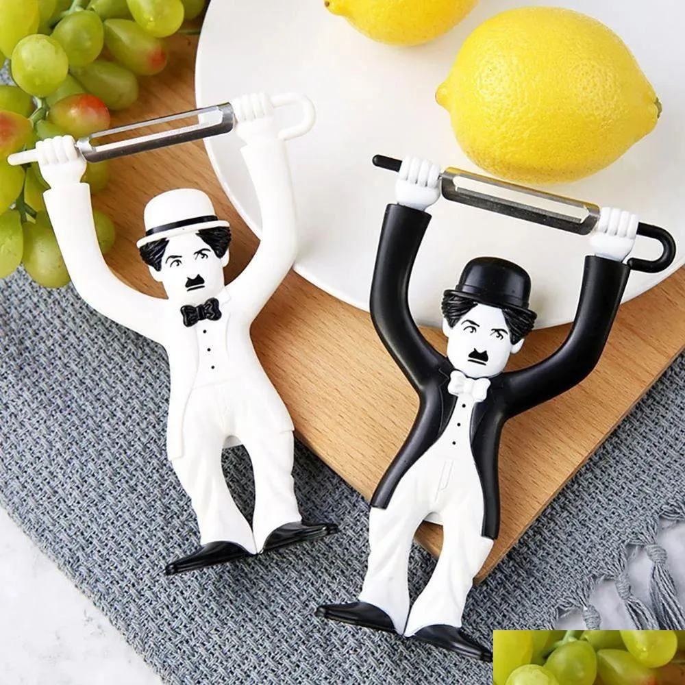 Cute Fruits Vegetables  Tools Stainless Steel Peelers Zesters Fruit Vegetable Tools Kitchen Supplies Funny Gadgets