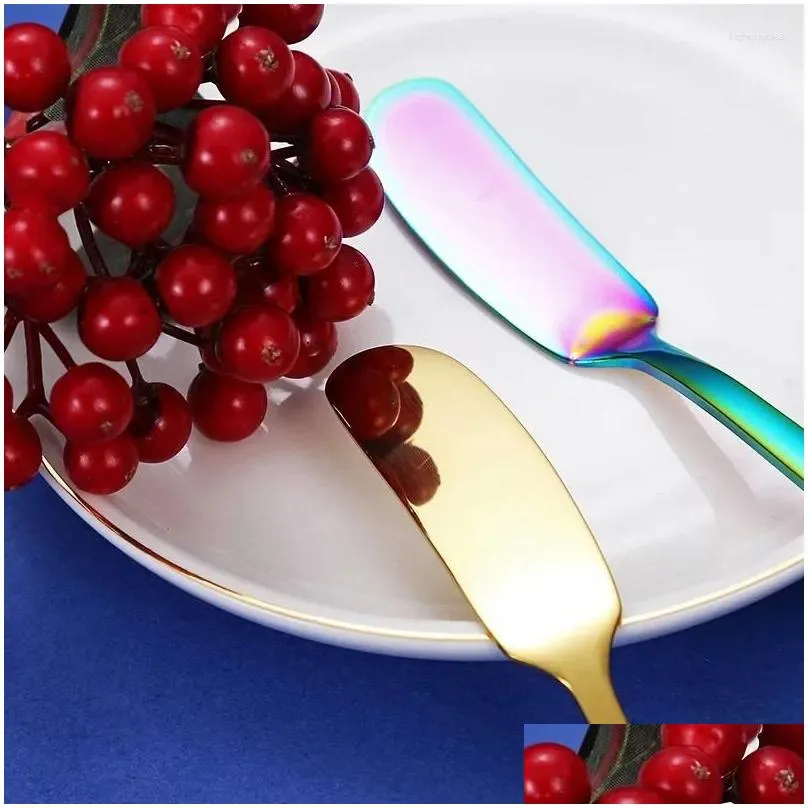 Knives Butter Knife Cheese Cutter Stainless Steel Dessert Jam Knifes Kitchen Gadgets Grater Spreader