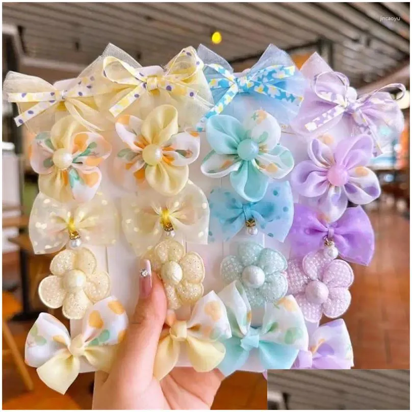 Hair Accessories Princess Widely Applicable Fabric Baby Girl Essential Hairpin Lovely Clip Duckbill