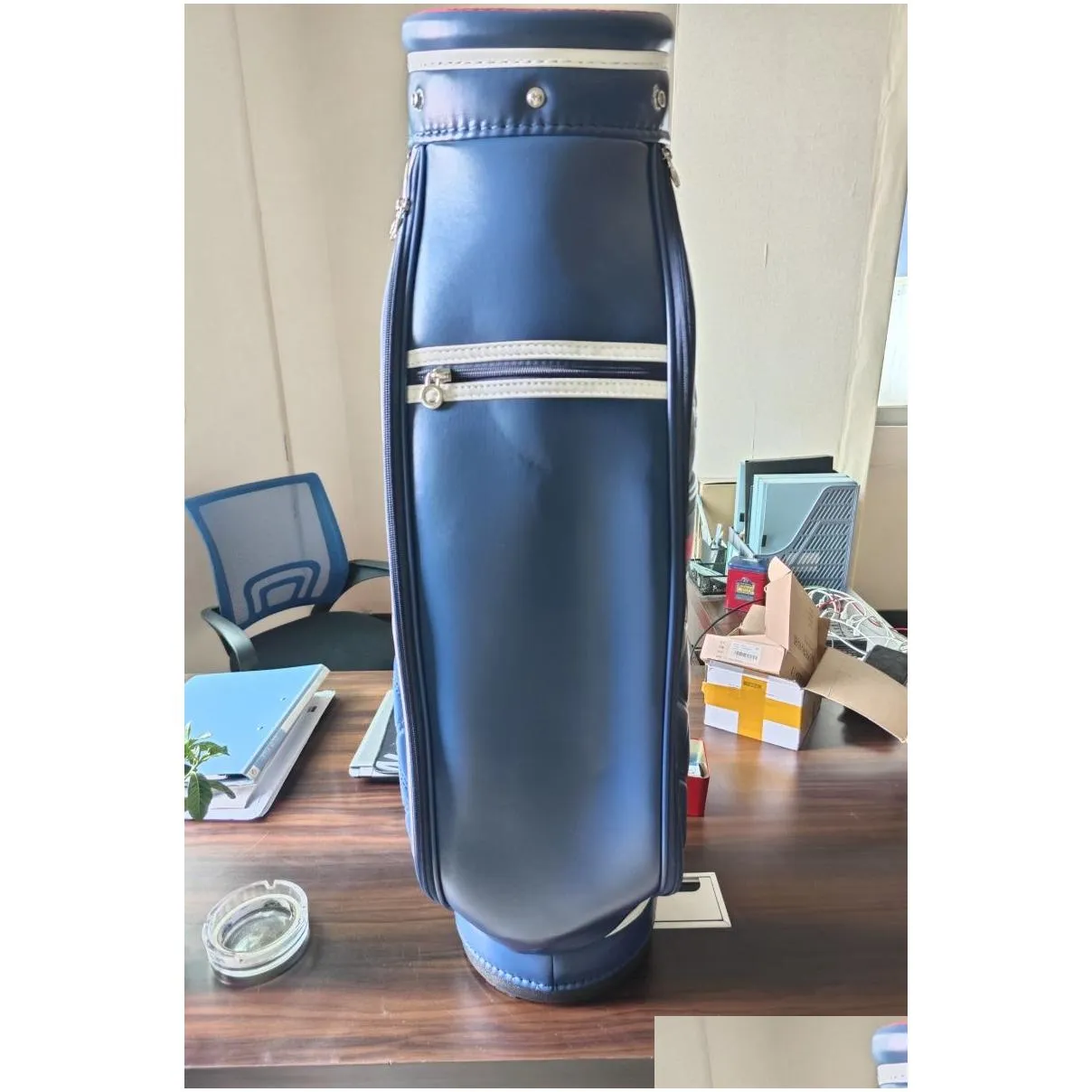 Bags Blue Golf Unisex Cart Bags Made of PU, waterproof and lightweight Contact us for more pictures waterpro