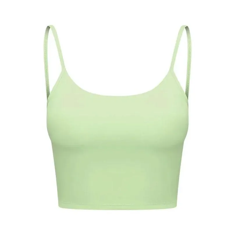 set Solid Color Cross Hollow Out Fitness Bra Sexy Women Yoga Vest Tight Sports Top Gym Buttrt Soft Running With Removable Chest Pad