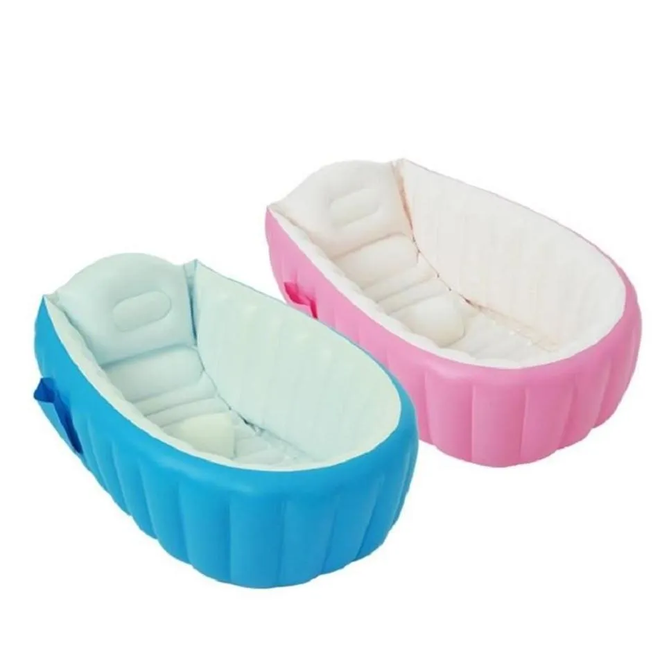 2021 domestic newborn baby boys and girls inflatable folding tub swimming pool tub193W