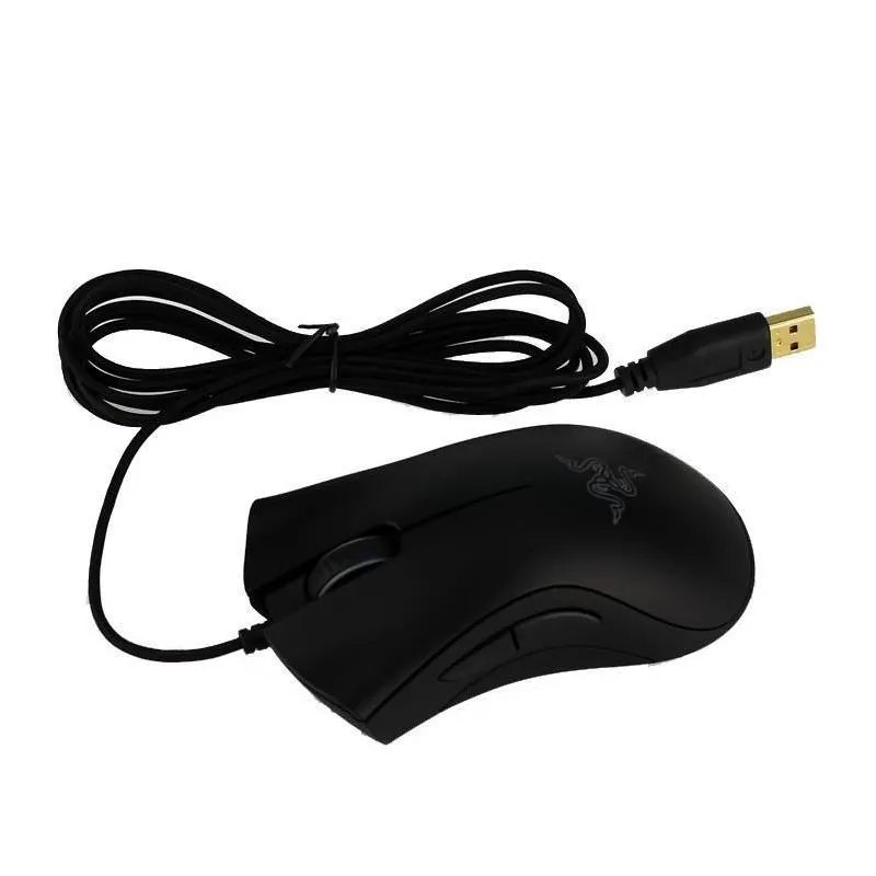 Razer Deathadder Chroma USB Wired Mice Optical Computer GamingMouse 10000dpi Sensor MouseRazer Mouse Gaming Mice With Retail P1489646