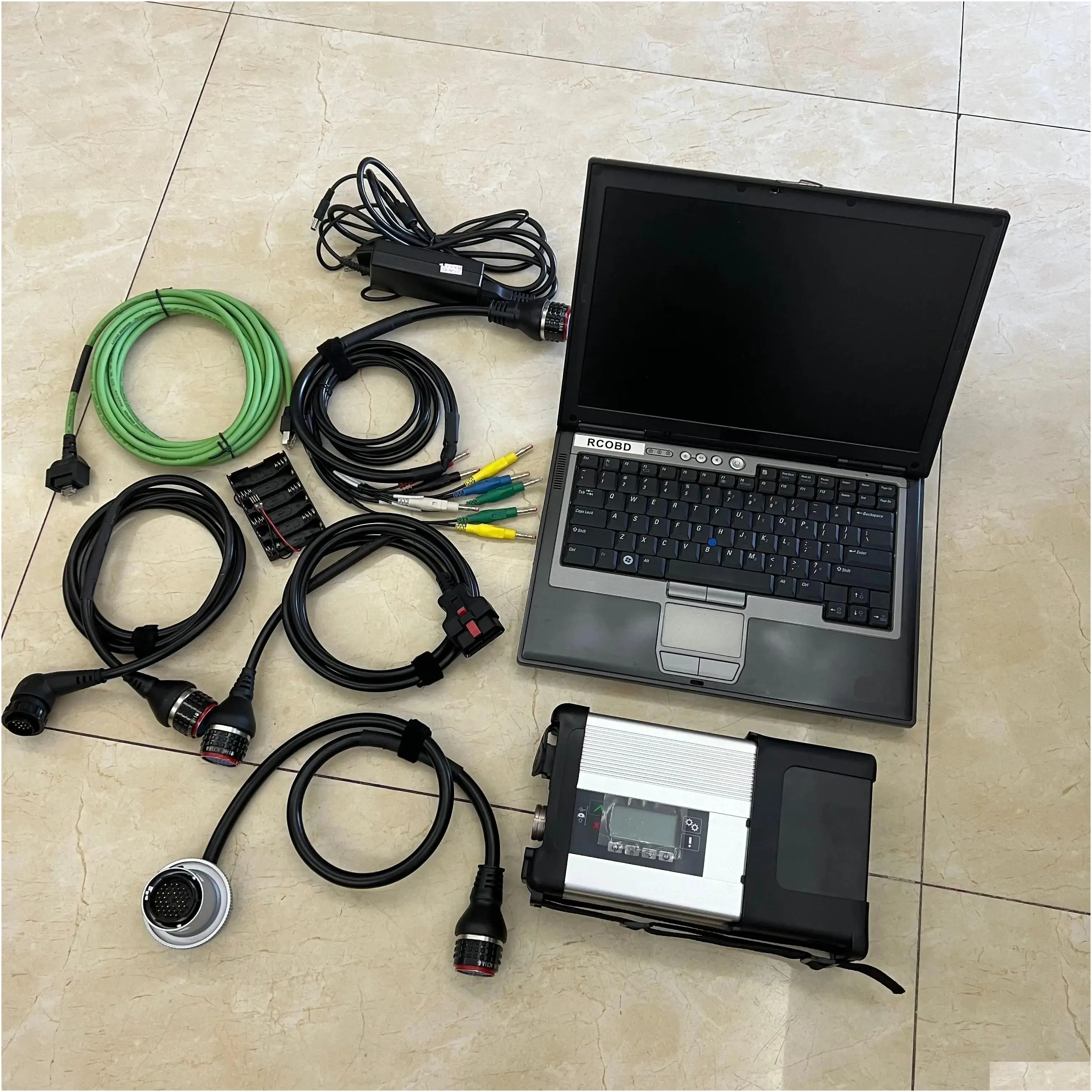 mb star Sd c5 diagnostic tool 2023.09V HDD/ SSD HHT-WIN-DAS-XENTRY with laptop D630 for Dell 4GB Ram installed with hdd/ ssd full set ready to