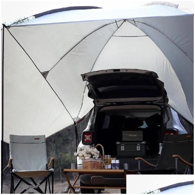 Tents And Shelters Tent Camper Tail Camping Sunshade Car Waterproof Shed