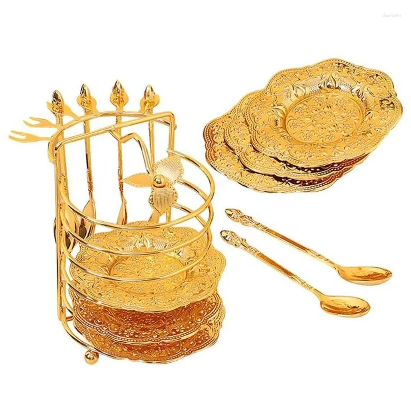 Dinnerware Sets 1 Set Of Cake Stand Biscuit Fruit Cookie Dessert Party Display Holder