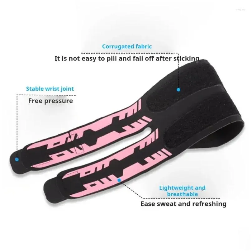 Wrist Support Brace Protector Adjustable Fastener Tape Sports For Weightlifting Pain Relief Fitness