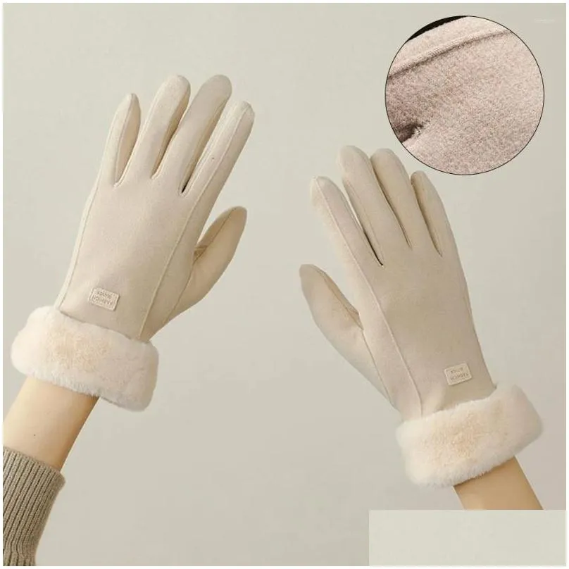 Cycling Gloves Stretchable And Lightweight Winter Smooth Comfortable Windproof Stain-resistant Bike Accessories