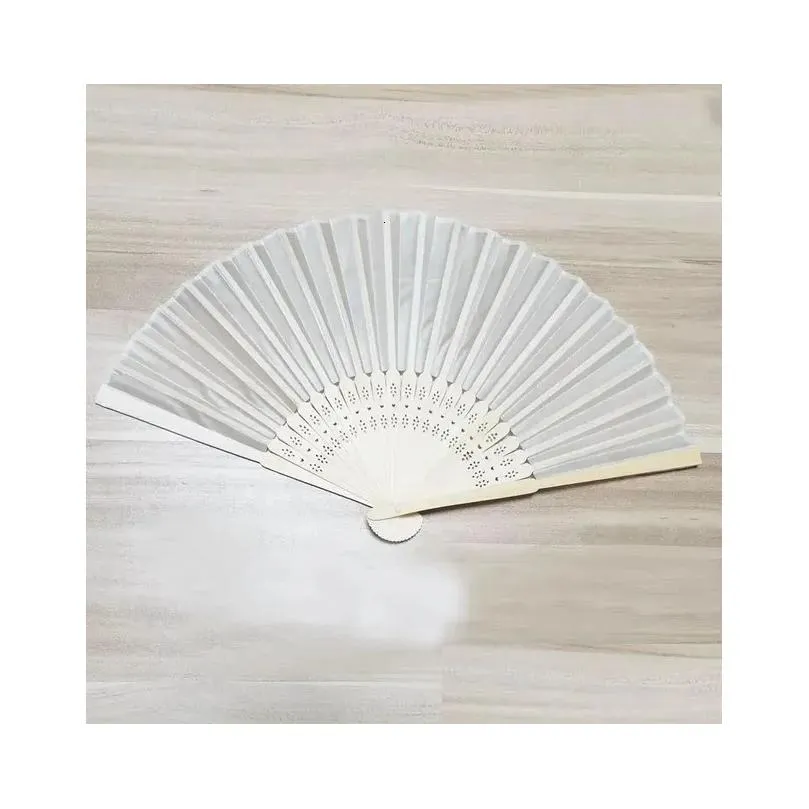 24pcs personalized engraved cloth fan wedding favors gifts party souvenir customized decorative fabric folding 240127