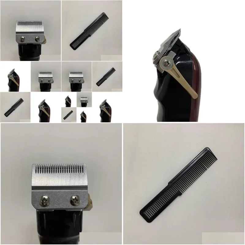 New packaging Metal Hair Clipper Electric Razor Men Steel Head Shaver Hair Trimmer Red Color high quality