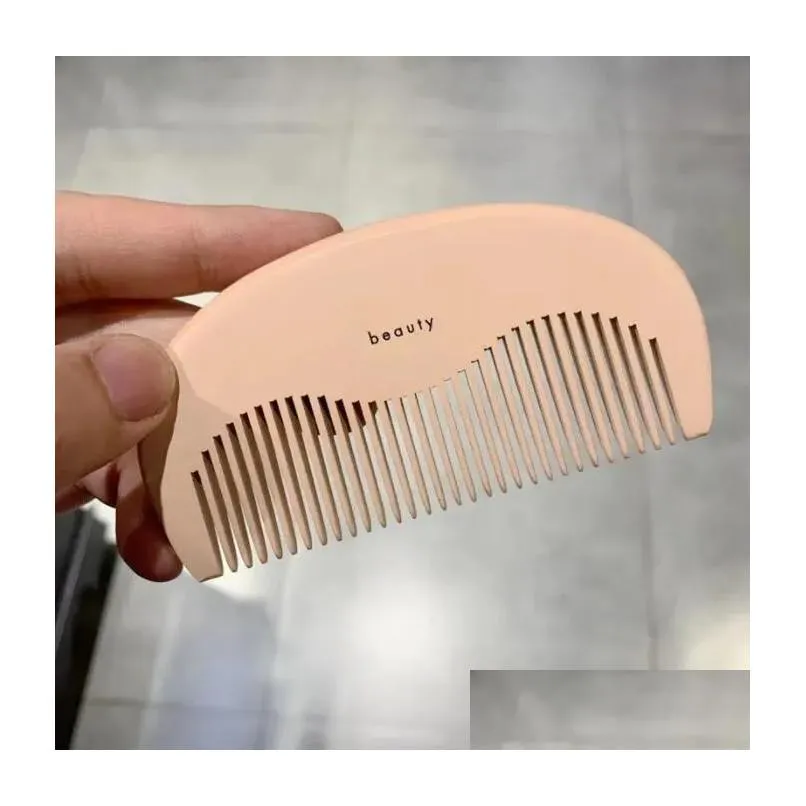 Fashion Brand Designer Wooden Comb Hair Brushes Pocket Wood Combs Massage Brushes Care Styling Tool