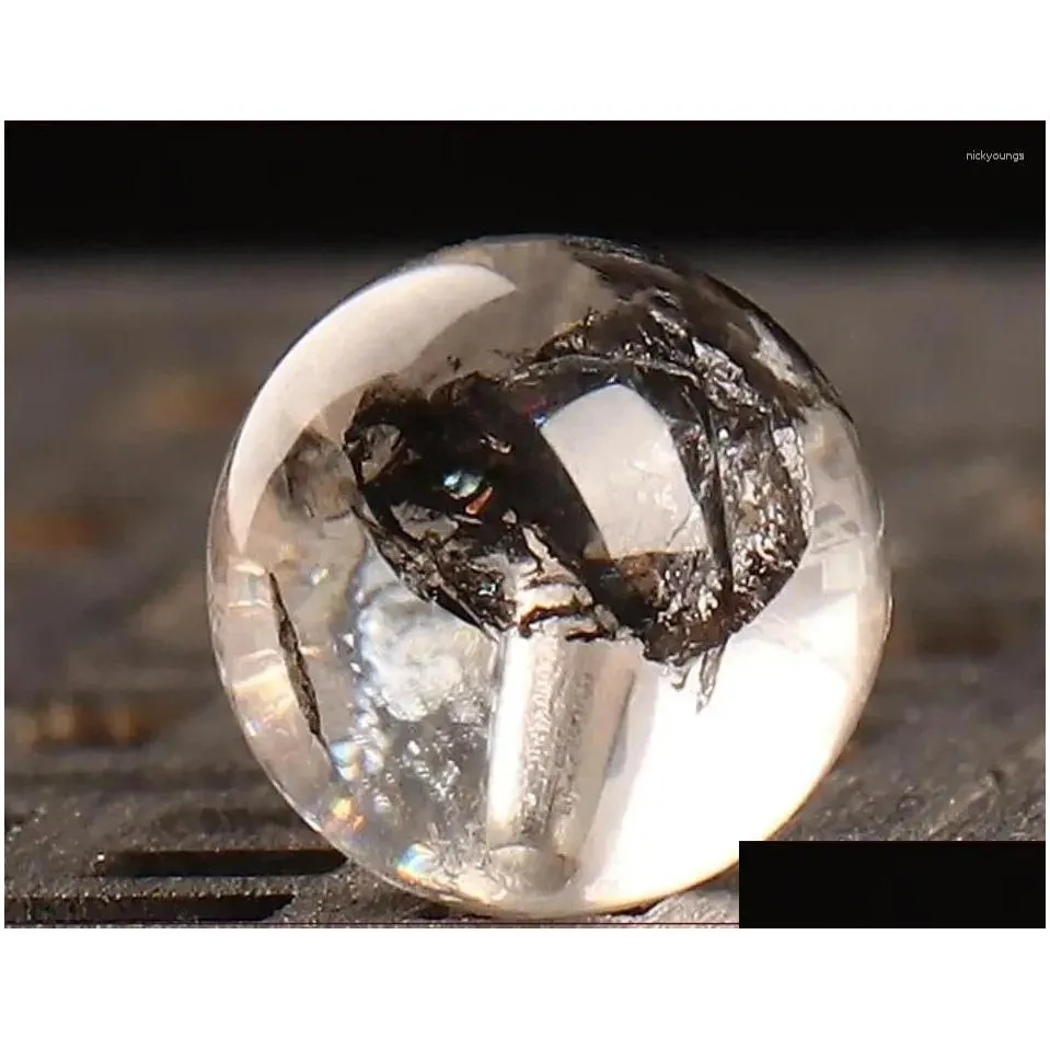 Loose Gemstones J86-J101 Natural Shining Diamond Beads Herkimon Crystal String JJ