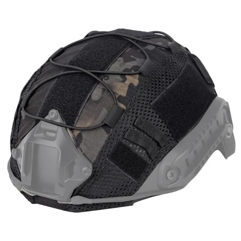 Cycling Helmets Fast Tactical Helmet Er Army Combat Paintball Military Hunting Wargame Gear Accessories Drop Delivery Dhmrq