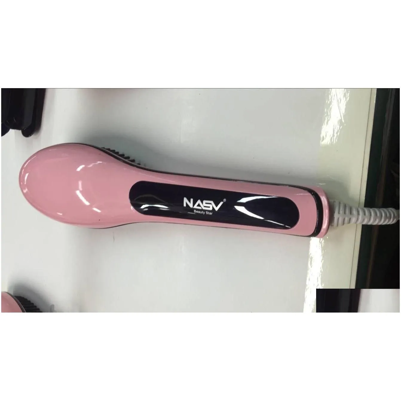 Beautiful Star NASV Hair Straightener Straight Hair Styling Tool Straightening comb Digital Temperature Controller by dhl