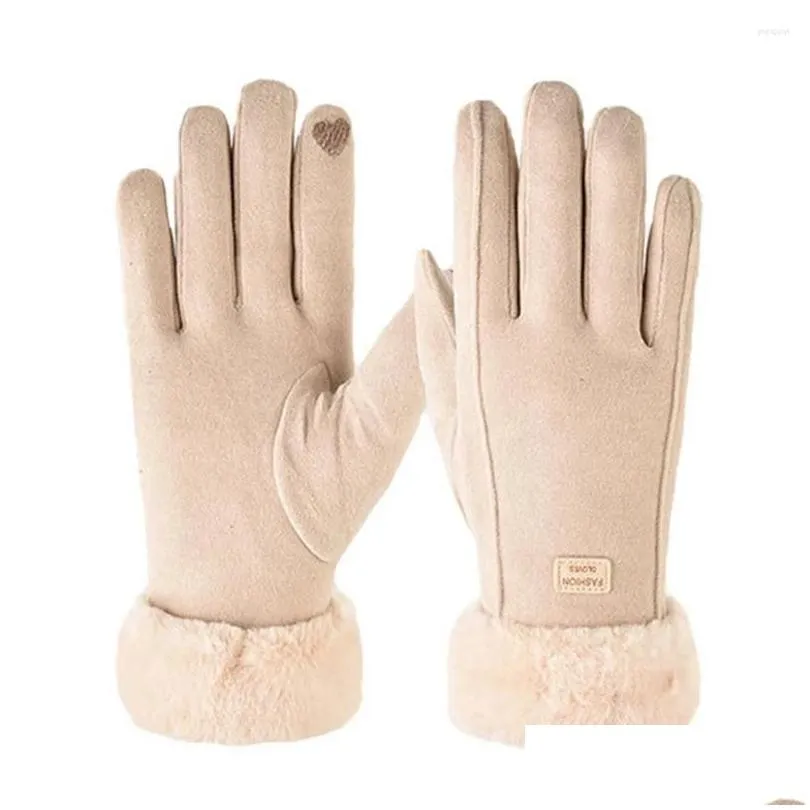Cycling Gloves Stretchable And Lightweight Winter Smooth Comfortable Windproof Stain-resistant Bike Accessories