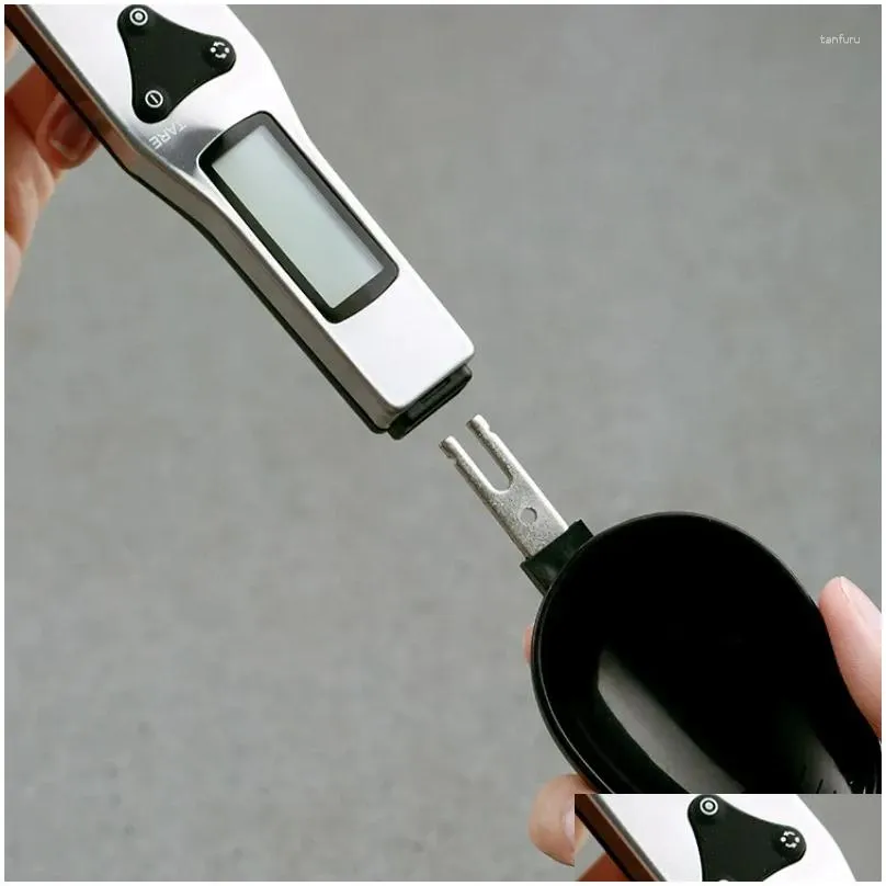 Measuring Tools Italian High-Precision Electronic Kitchen Scale Spoon: Accurate Weighing Coffee Bean Spoon Stainless Steel Spoons