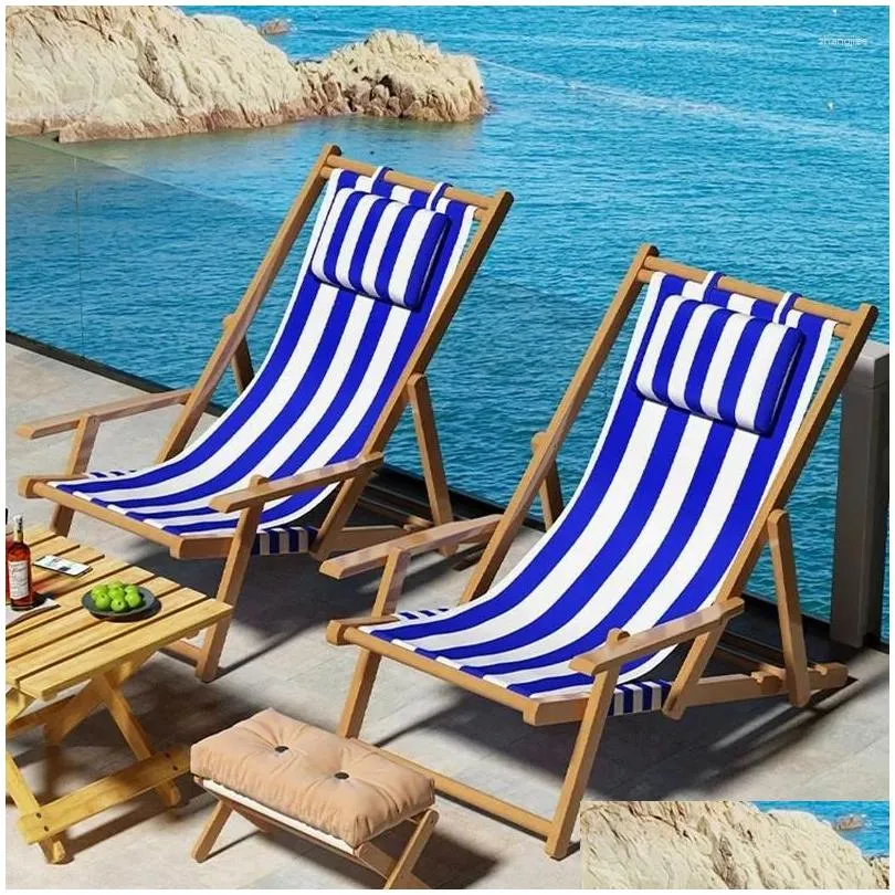 Camp Furniture Fishing Wood Recliner Small Rocking Sun Loungers Balcony Lounge Boy Fabric Bondage Chairs Relax Mecedora Foldable