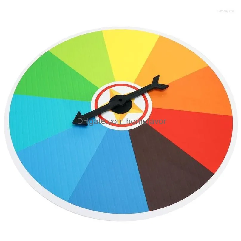 party favor 1pc turnplate funny reusable wheel supply lucky prize turntable for carnival draw game teaching