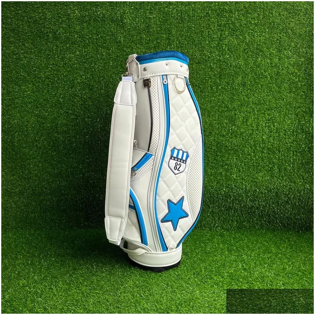 bag Male Golf Cart Bags White and red Waterproof ultra-light large capacity Female Golf bag Contact us to view the correct product
