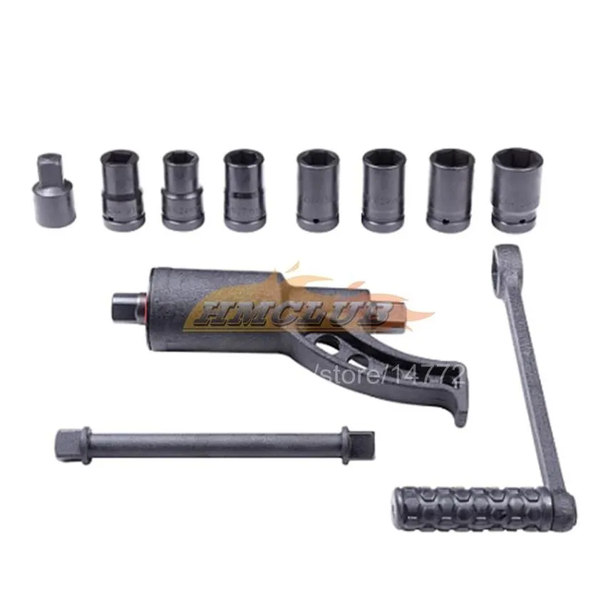 Hot Torque Wrench Labor Saving Spanner Lug Nut Remover Car Tire Disassembly Wrench Torque Multiplier Hand Tool Carbon Steel Reduction sleeve Power Wrench Free