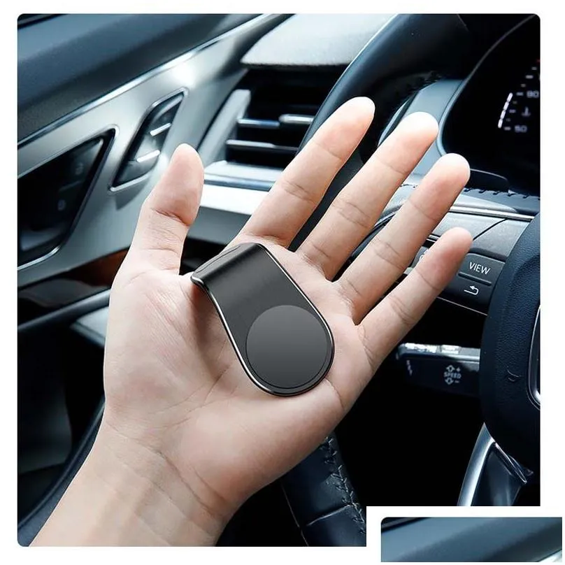 Sell Convenient Practical Magnetic Car Phone Holder Mount Stand for Car Universal Mini Cooper Interior Accessories7477662