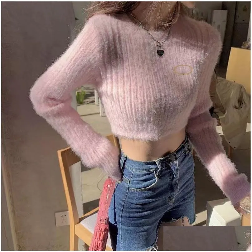 Woman Sweaters Turtlenck Women Sweater Short Style Sweatshirts Lady Slim Hoodie Knit Shirt