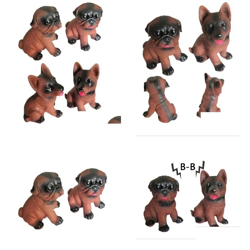 Funny Pet dog toys Creative Shrilling Chicken Sound Squeeze Screaming Pug Toy Screaming dogs Funny sound dog toy