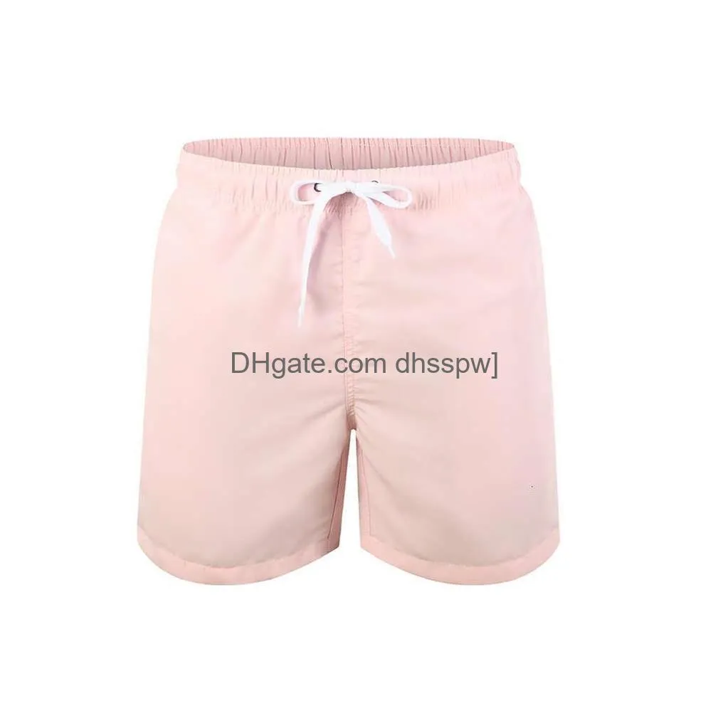 2024 mens loose casual spring surfing flat angle shorts with lining waterproof double layer swimwear