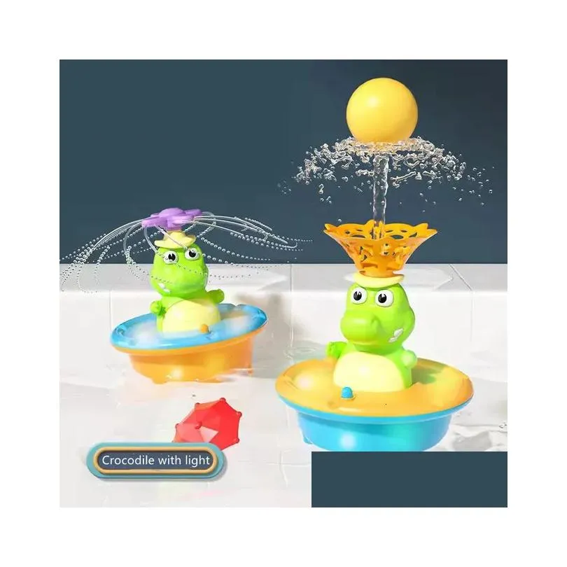 Bath Toys Water spray Bathtub Toys Baby Bathroom Faucet Shower Toys Powerful Suction Cup Childrens Water Games Childrens Gifts 230505