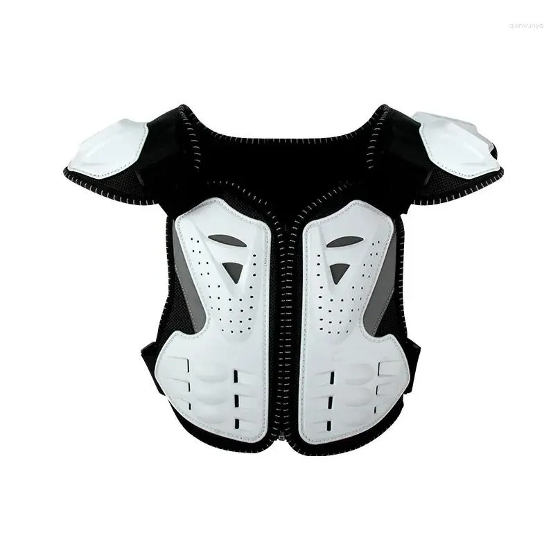 Motorcycle Armor 4-15 Years Children Body Protector Vest Kids Motocross Jacket Chest Spine Protection Gear Anti-fall Impact Resistant