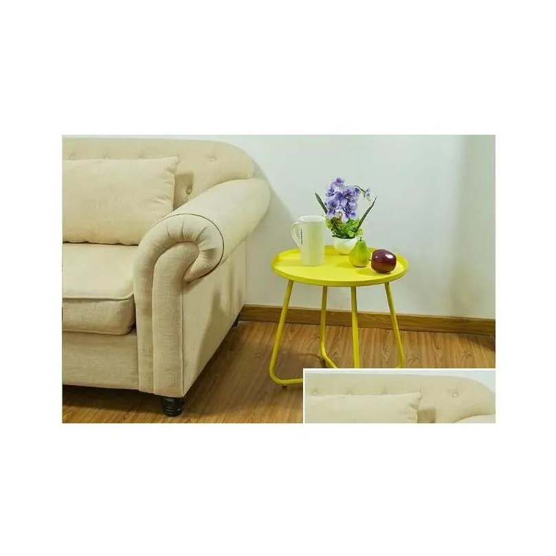 Living Room Furniture Side Table Balcony Sofa Recreational Bedroom Tables El Bedside Coffee Drop Delivery Home Garden Dhsmu