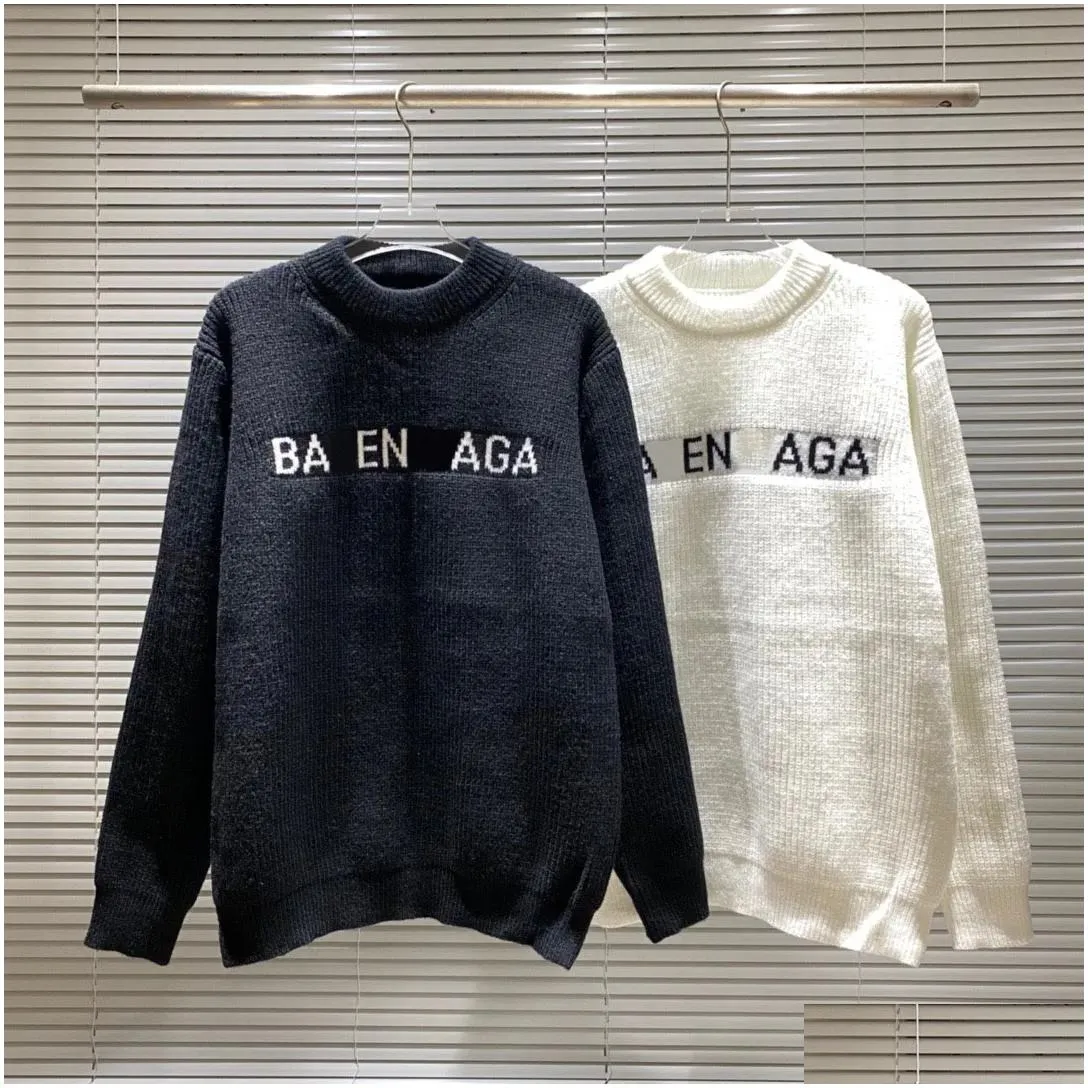 Men`s Plus Size Sweaters Hoodies in Autumn / Winter 2022acquard Knitting Machine E Custom Jnlarged Detail Crew Neck Cotton Hwrgre