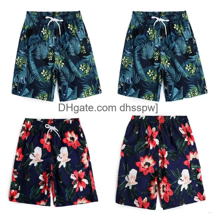 summer beach shorts casual loose fitting european size mens pants