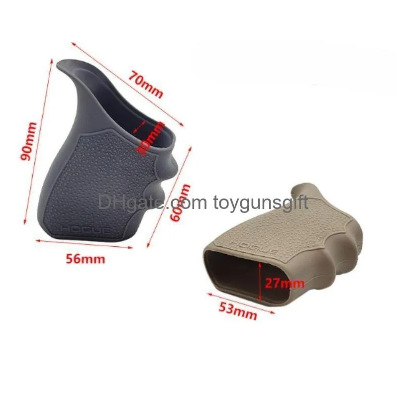 Others Tactical Accessories Special soft rubber grip anti slip sleeve suitable for G17G18G22G34G45G19X